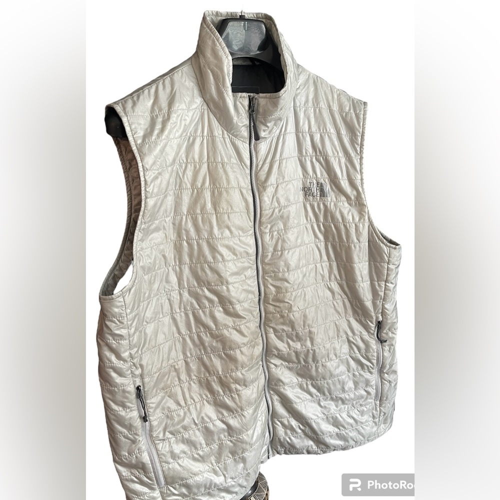 TNF The North Face Flashdry Puffer Vest Silver